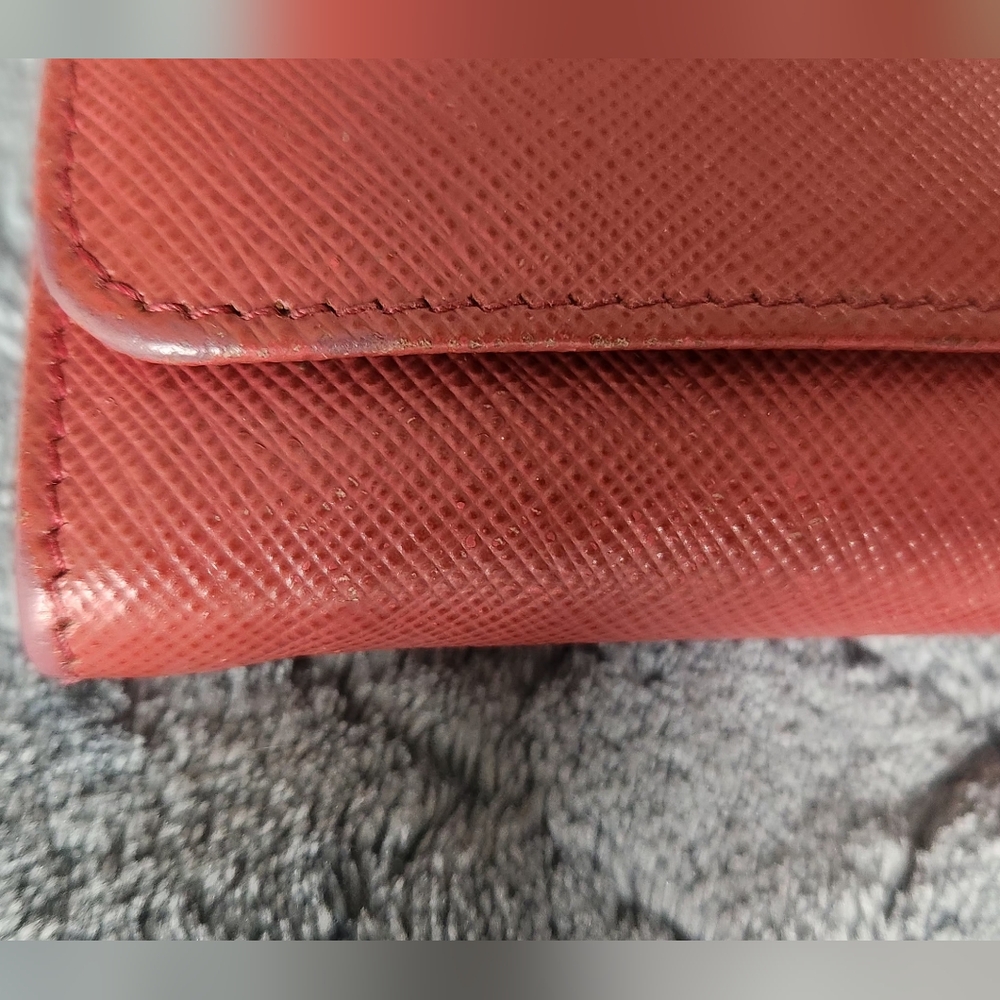✨🛍️ Pre-loved Prada Pink Saffiano Leather Wallet with COA. EUC. - Picture 15 of 15
